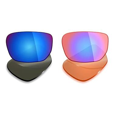 Imagem de Mryok 2 pares de lentes polarizadas de substituição para óculos de sol Oakley Style Switch – Opções