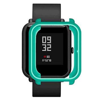 Imagem de Case Bumper Nandos-Store compatível com Amazfit Bip S + Película - (Verde)