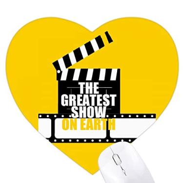 Imagem de Mousepad de coração do Carnaval do Brasil, Evento Mundial, Tapete de Borracha para Escritório