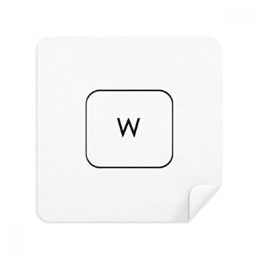 Imagem de Teclado Symbol W Óculos Pano Limpador de Tela Tecido Camurça Pacote com 2