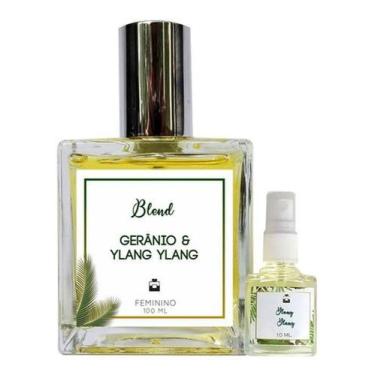 Imagem de Perfume Feminino Gerânio & Ylang Ylang 100ml + Mini 10ml - Essência Do