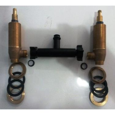 Imagem de Conjunto Base Laterais de Misturador Lavatório Deca - KIT4905716