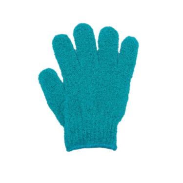 Imagem de Luva Esfoliante Corporal Para Banho e Massagem 1 Par Esponja Bucha de Nylon Peeling Hidratante Limpeza de Pele