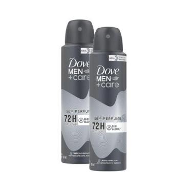 Imagem de Kit 2 Desodorantes Dove Men+Care Antitranspirante Aerossol Sem Perfume