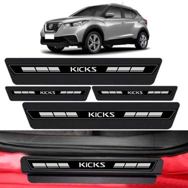 Imagem de Kit Soleira Porta Top Premium Nissan Kicks Todos anos