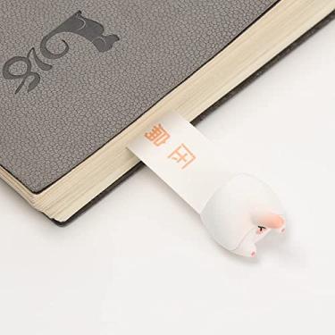 Imagem de Marcador de Página Bumbum Pig Rose em 3D – Design Criativo