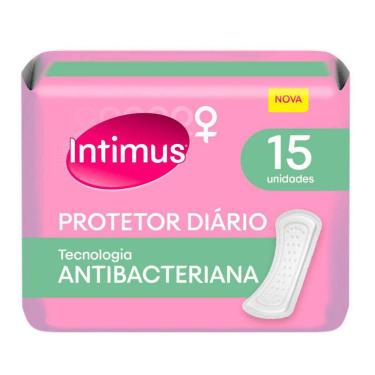 Imagem de Protetor Diário Intimus Days Antibacteriano sem Abas 15 Unidades