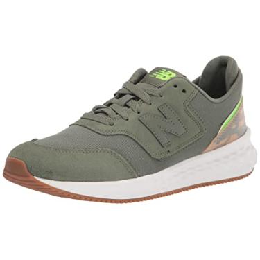 Imagem de New Balance Fresh Foam X70 V1 Tênis feminino, Norway Spruce/Energy Lime/Branco, 34