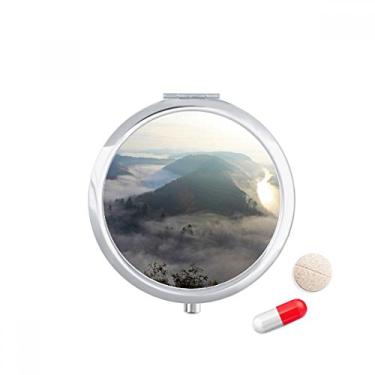 Imagem de Porta-comprimidos, porta-comprimidos, verde neblina, ciência, natureza, paisagem, bolso para remédios