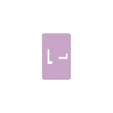 Imagem de Smead Alphaz Accs Etiqueta alfab tica codificada por cores 67182-1 largura x 1,62 comprimento - 100 / pacote - 10/folha - lavanda