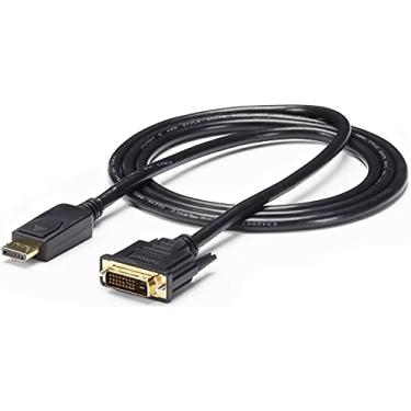 Imagem de StarTech.com Cabo DisplayPort para DVI, cabo conversor de adaptador de vídeo DP para DVI-D, substituição para DP2DVIMM6