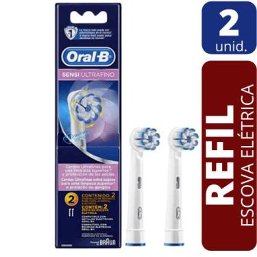 Imagem de Refil Escova Dental Elétrica Oral B - Sensi Ultrafino (2 Unidades) - O
