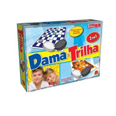 Jogo de tabuleiro 4x1 xadres damas ludo e trilha family games junfeng