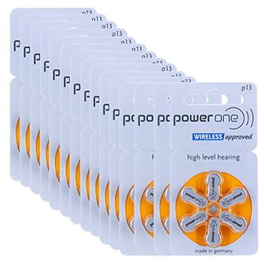 Imagem de 90 Pilhas Baterias P 13 Pr48 Aparelho Auditivo - Power One