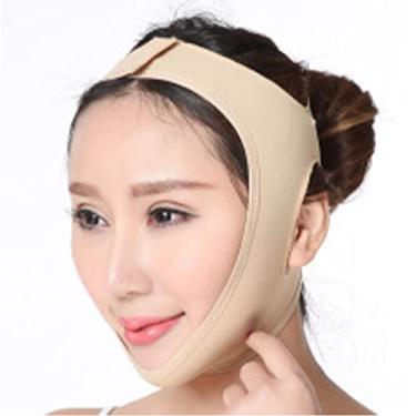 Imagem de Alça facial para redução de rugas, cinto de levantamento de rosto, cinta facial, redução de rugas, suprimentos de beleza, cinto de levantamento de queixo, redutor de queixo, cor da pele;
