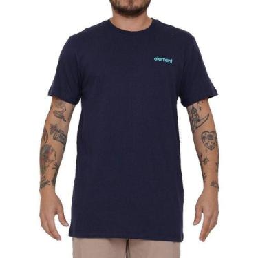 Imagem de Camiseta Element Elko Masculina Azul Marinho