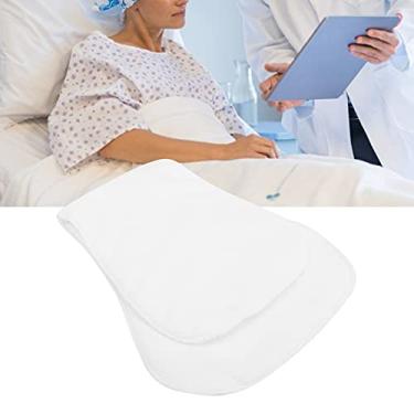 Imagem de Fralda De Pano Para Adultos, Lavável, 4 Camadas, Toalha, Forro De Fraldas De Carvão, Forro Super Absorvente Para Adolescentes, Forros Para Incontinência Intestinal(branco)