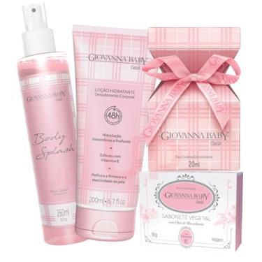 Imagem de Kit Giovanna Baby Classic Body Splash, Deo Colonia, Loção Hidratante e Sabonete