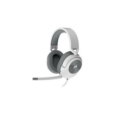 Imagem de Headset Gamer Corsair HS55 USB/P2, Surround 7.1, Drivers 50mm, Branco - CA-9011266-NA