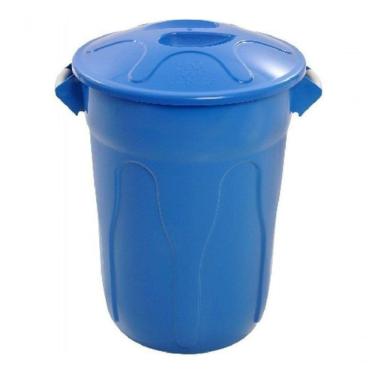 Imagem de Cesto Lixeira Plastico Tipo Balde 40l Marca Jsn Cor:cinza