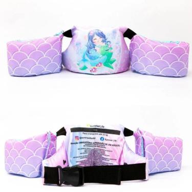 Imagem de Boia Infantil Colete Praia Piscina Homologado Braço Não Fura