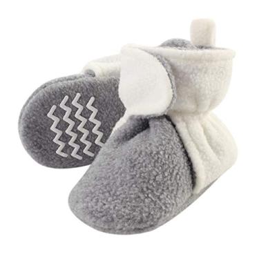 Imagem de Hudson Baby Conjunto de acessórios de inverno unissex para crianças, Cinza mesclado creme, 0-6 meses