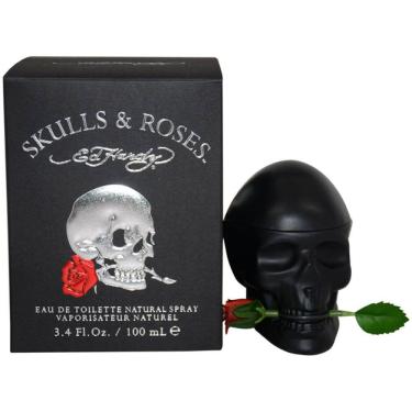 Imagem de Perfume Ed Hardy Skulls & Roses de Christian Audigier para homens - spray EDT de 100 ml