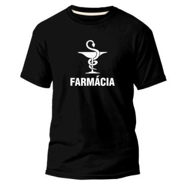 Imagem de Camiseta Básica Algodão Premium Estampa Digital Farmácia Dtf - El Exqu