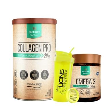 Imagem de Collagen Pro Neutro Nutrify 450g + Ômega 3 1360mg 120 Cápsulas - Nutrify