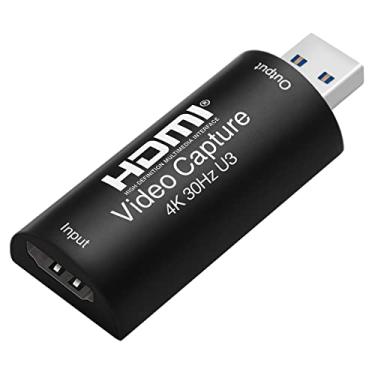 Imagem de ORIVISION Placa de captura de vídeo HDMI para USB 3.0, dispositivo de cartão de captura de jogos Cam Link 1080P60 para gravador de streaming, transmissão ao vivo, compatível com Nintendo Switch, Xbox