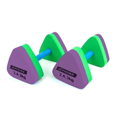 Imagem de Halter Triangular EVA Para Hidroginástica 2 A 3 Kg Fiore-Unissex