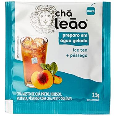 Imagem de Chá Leão Água Gelada - Ice Tea e Pêssego 10 Sachês