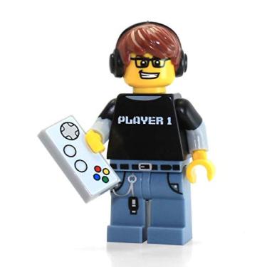 Imagem de LEGO Series 12 Collectible Minifigure 71007 - Video Game Guy Gamer