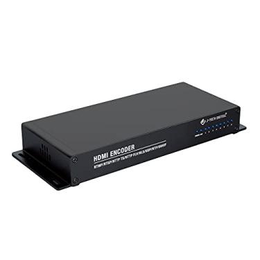 Imagem de J-Tech Digital Codificador de vídeo HDMI de 8 portas H.264 H.265 MJPEG para transmissão ao vivo, suporta 1080p 60Hz YouTube Live Facebook Twitch [JTECH-ENCH58]