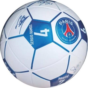 Imagem de Bola de futebol de campo paris saint germain branca