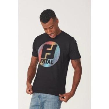 Imagem de Camiseta Fatal Surf Regular Logo Degrade 1998 Colors Verão-Masculino