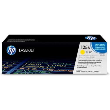 Imagem de Toner HP CB542A 125A Amarelo | CP1215 CP1515 | Original 1.4k