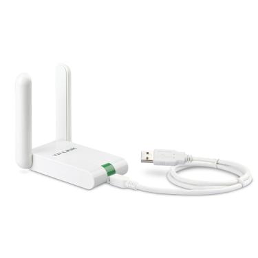 Imagem de Adaptador Wireless TP-Link USB 2 Antenas Destacável 3DBI 300MBPS TL-WN822N