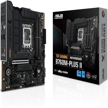 Imagem de Placa Mãe Asus TUF Gaming Para Intel LGA 1700 B760M-PLUS II 4xDDR5 mATX