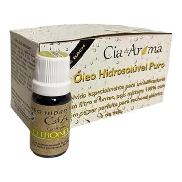 Imagem de META ATACADO, Kit Box 10 Óleos Hidrossolúvel 10ml - Escolha o seu Aroma Cor:Citronela Puro