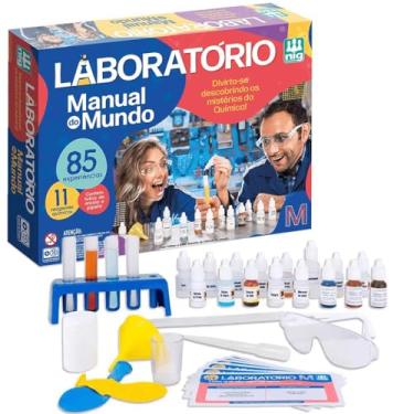 Imagem de Laboratório Manual do Mundo 85 Experiências, Nig Brinquedos