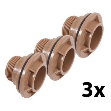 Imagem de Adaptador Roscável Flange Anel Vedação 32Mm 1`` Tigre 3 Uni