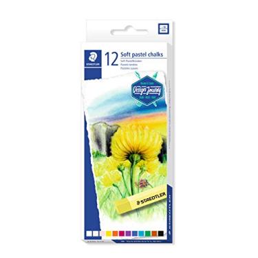 Imagem de Giz Pastel, Staedtler, Soft Karat, 2430 C12 06, 12 Cores