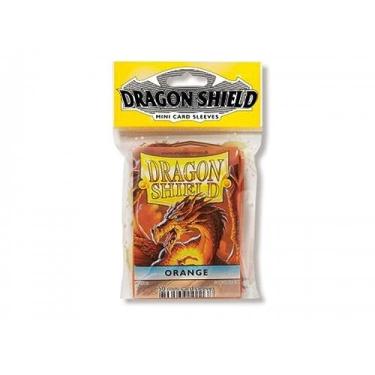 Imagem de Arcane Tinman Sleeves: Mini Dragon Shield (10) Orange AT-10113-R