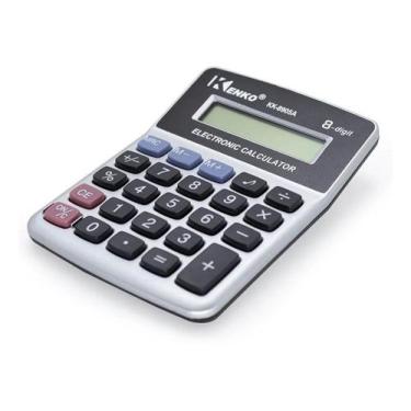 Imagem de Calculadora De Mesa Comercial Escritório Display 8 Dig Loja - New, KK-