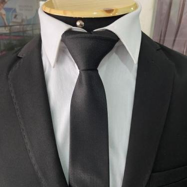 Imagem de Gravata Premium Preta - Sem marca, Preta 01
