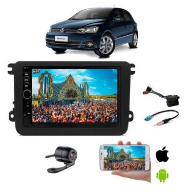 Imagem de Mp5 Central Multimidia Moldura 2 Din Gol G7 2017 2018 Camera - Sp. Rep