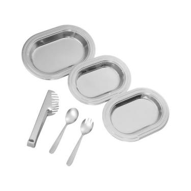 Imagem de Conjunto de Baixelas Tramontina Inox 6 Peças - Convida Ciclo
