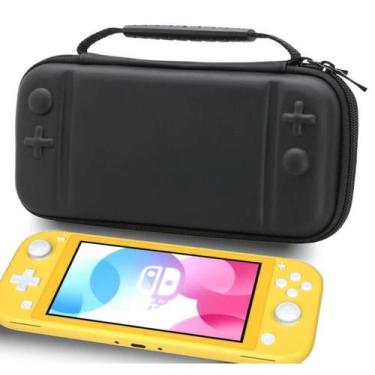 Imagem de Case Nintendo Switch Lite Bolsa Estojo Premium Alça Mão - 123Games