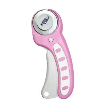 Imagem de Cortador circular 45mm com trava segurança gatilho para tecidos papeis